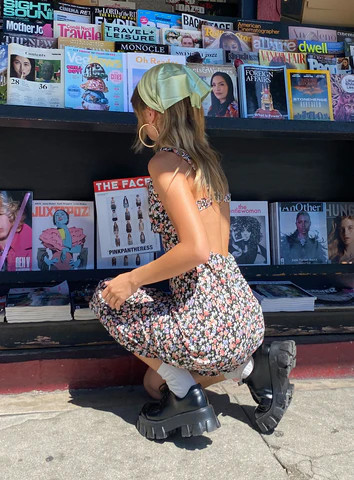 Delta Midi Dress Black Floral | Princess Polly US