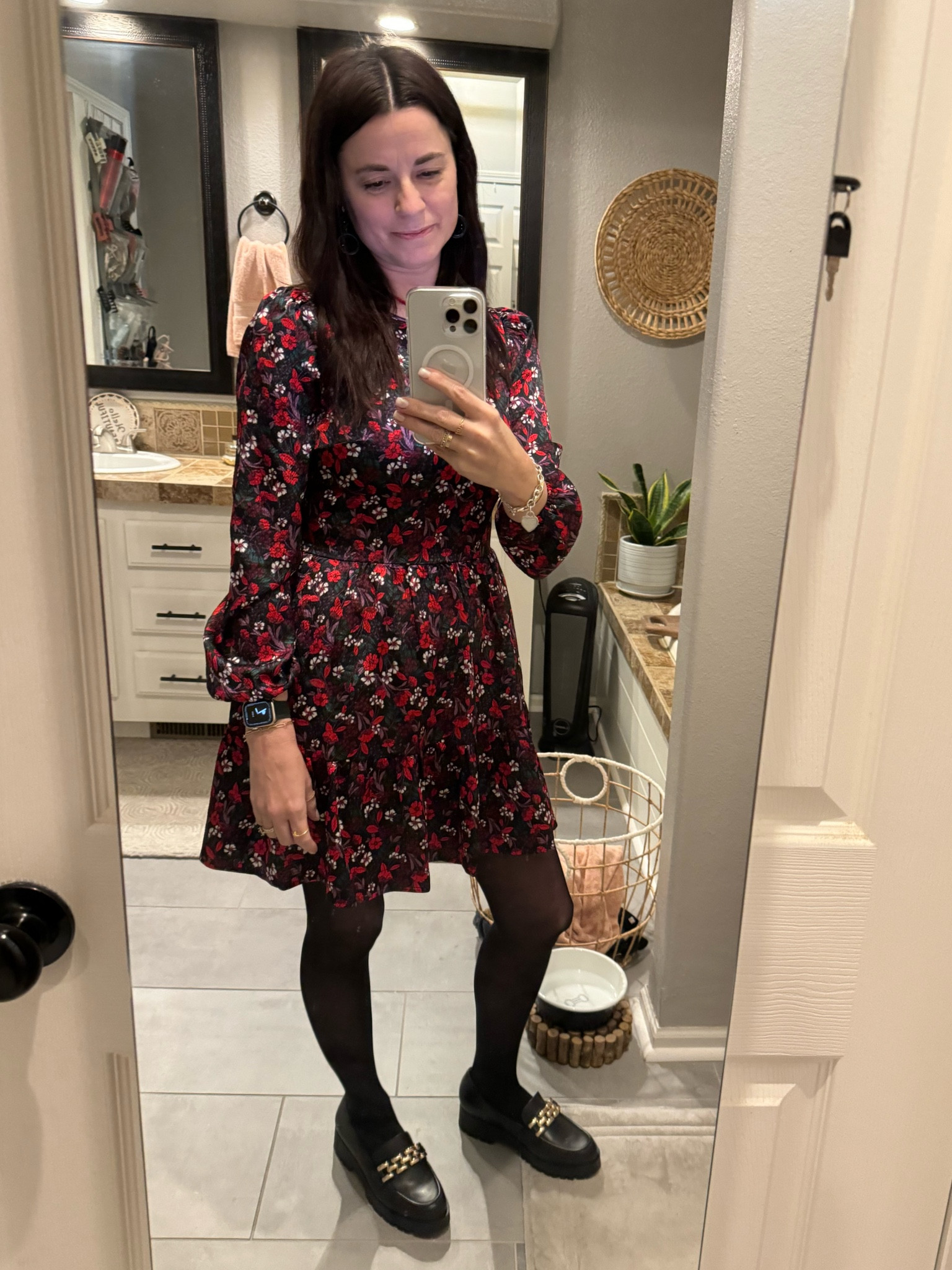 Dress is on sale right now!!!

Ready for church!  I am wearing an XS in dress. For reference I am 5’4 and 120 pounds. Shoes run TTS!

#LTKsalealert #LTKstyletip #LTKshoecrush