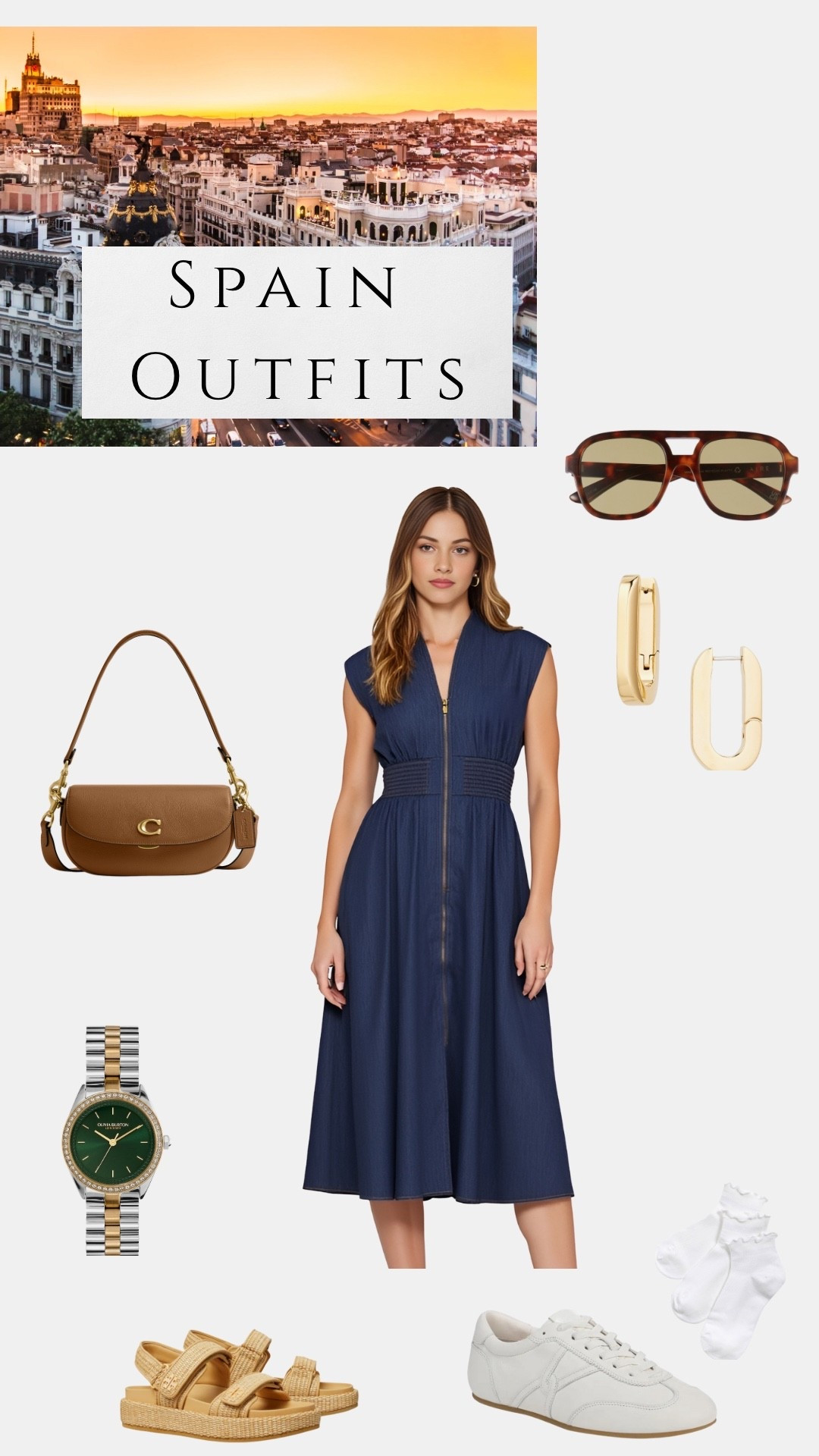 Summer Vacation
Europe travel style
Casual dress
Mom style 
Midi dress
Spain, Greece and Portugal travel outfits

Fit tip - dress runs true to size 



#LTKSeasonal #LTKStyleTip #LTKTravel