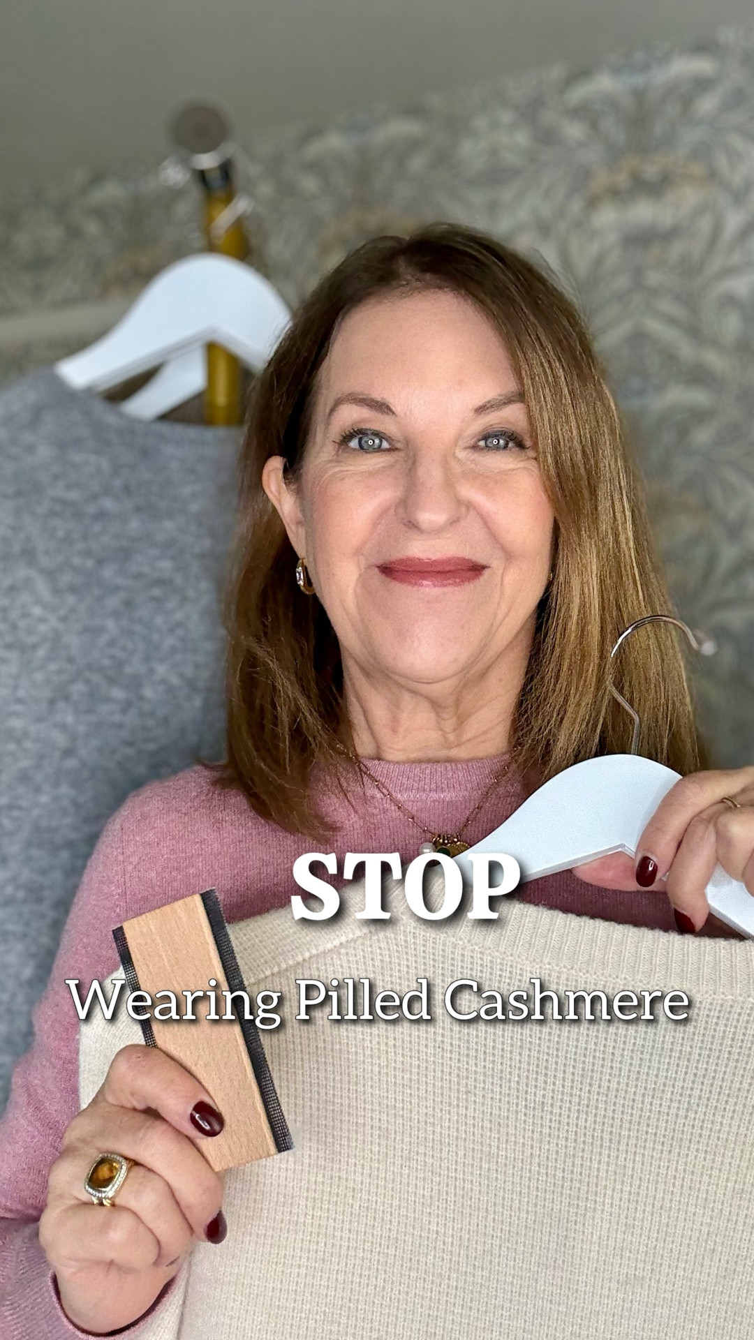 Most of us wear cashmere sweaters, and we often gift them too.  Let's make sure we know how to take care of them.  

I’m sharing it with you because it works, and your sweaters will always look pill-free. Last year I gave 13 of them as gifts! 

Sometimes I pack this comb when I travel, and I’ve never made a hole in my sweater while using it. I know you will like it. 

#LTKOver40 #LTKGiftGuide #LTKFindsUnder50