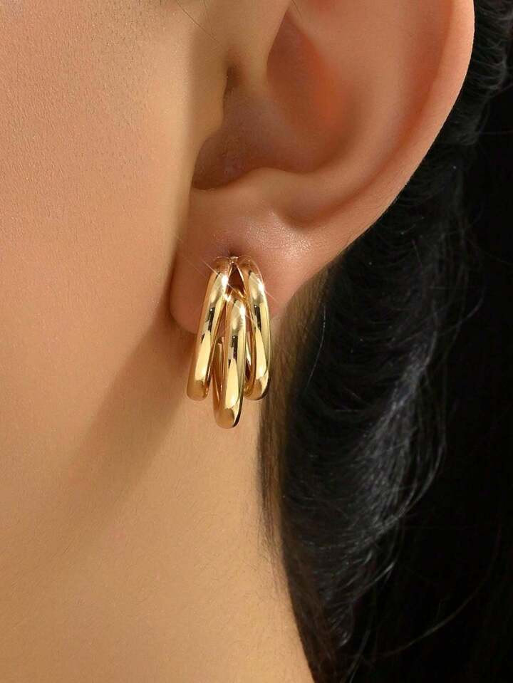3 hoop earring | SHEIN