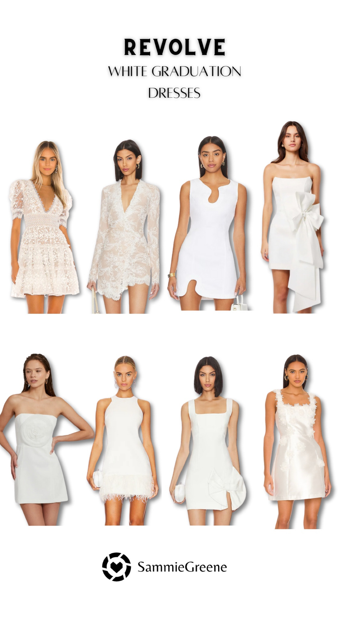 REVOLVE WHITE GRADUATION DRESSES!!

#LTKhome #LTKSeasonal #LTKSpringSale