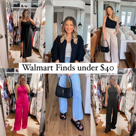 Walmart finds under $40 
Wearing size Small in both jumpsuits, dress & tops 
Size 2 jeans 
Size XS cargos
#ChristianBlairVordy #AffordableOutfits 

#LTKstyletip #LTKfindsunder50 #LTKworkwear