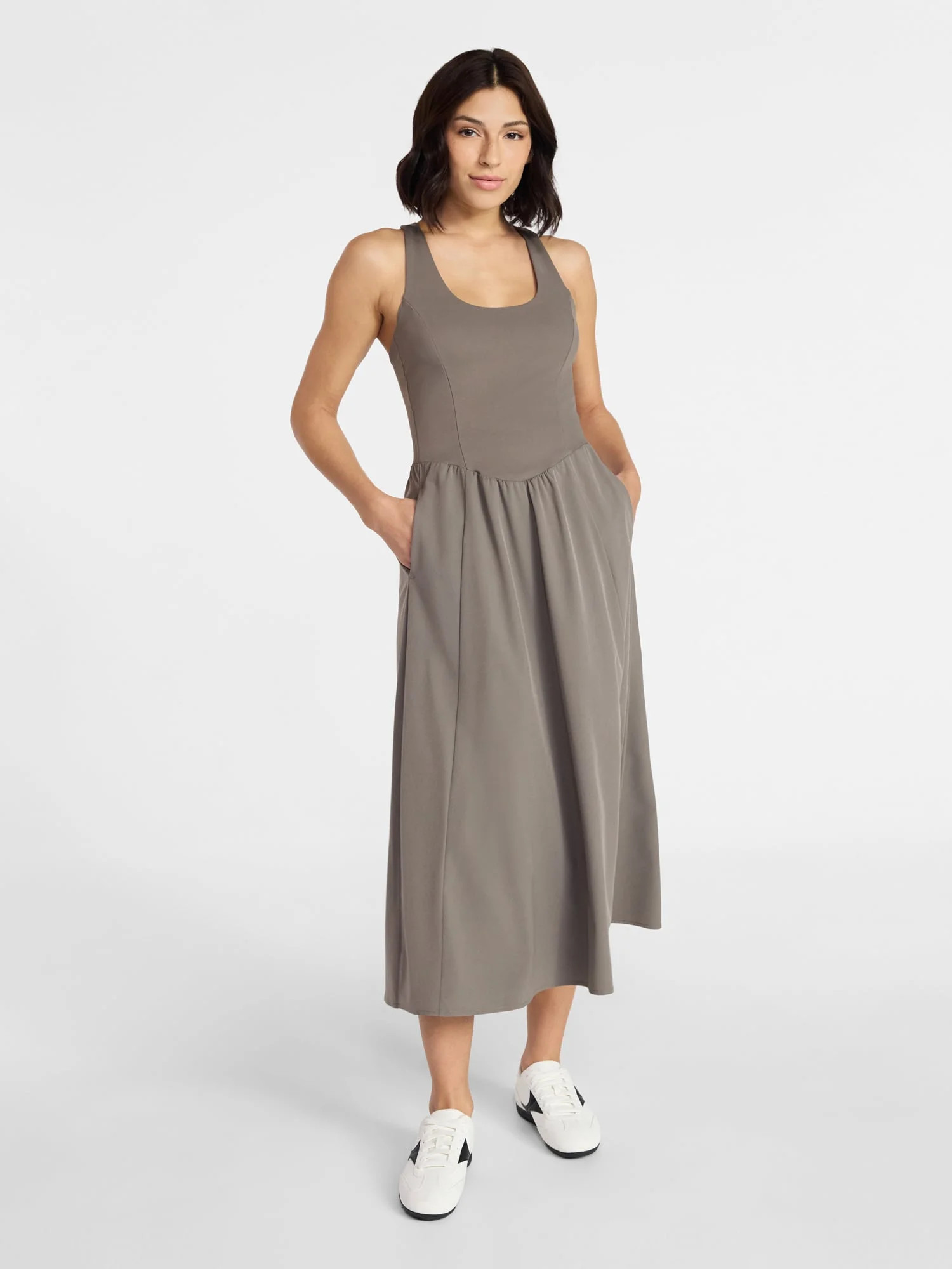 Avia Women's Stretch Woven Dress, Sizes XS-XXXL | Walmart (US)