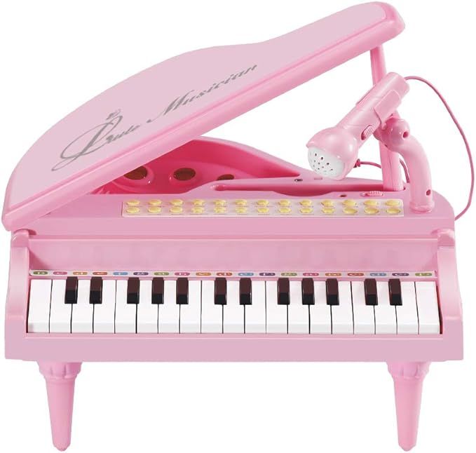 Conomus 31 Keys Piano Keyboard Toy for Kids, Toys for 1 2 3 4 Year Old Girls Boys, Baby Girl Gift... | Amazon (US)