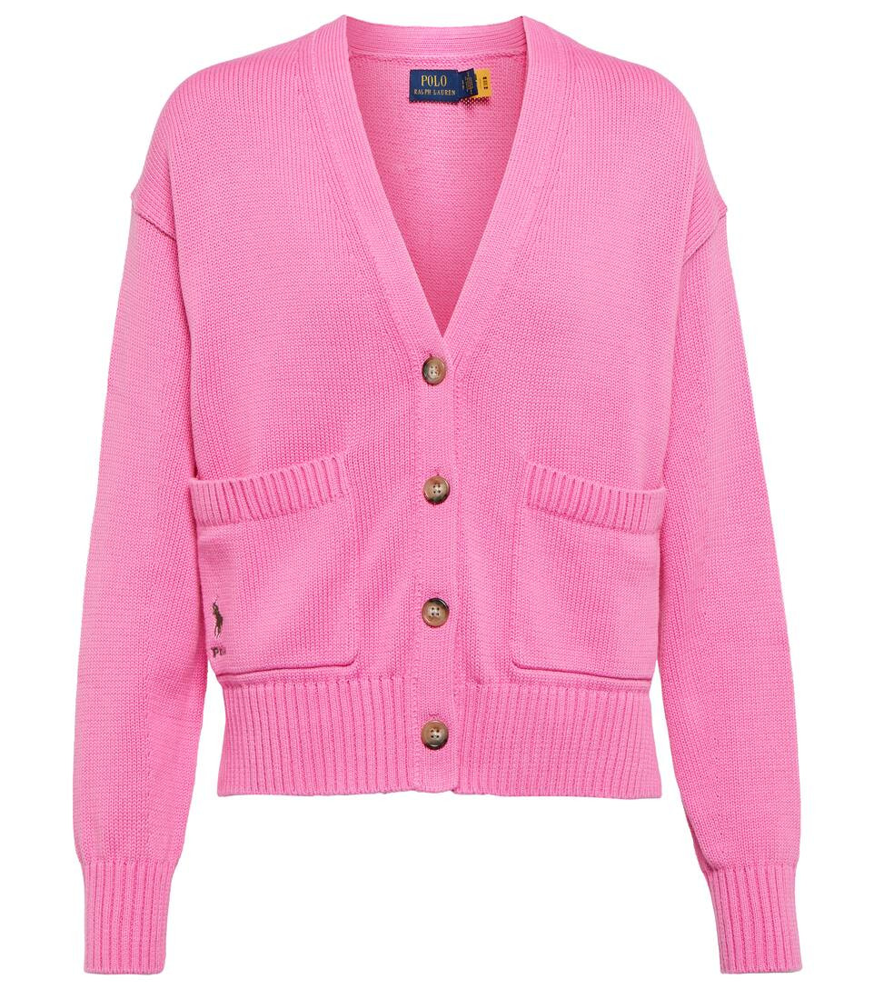 V-neck cotton cardigan | Mytheresa (US/CA)