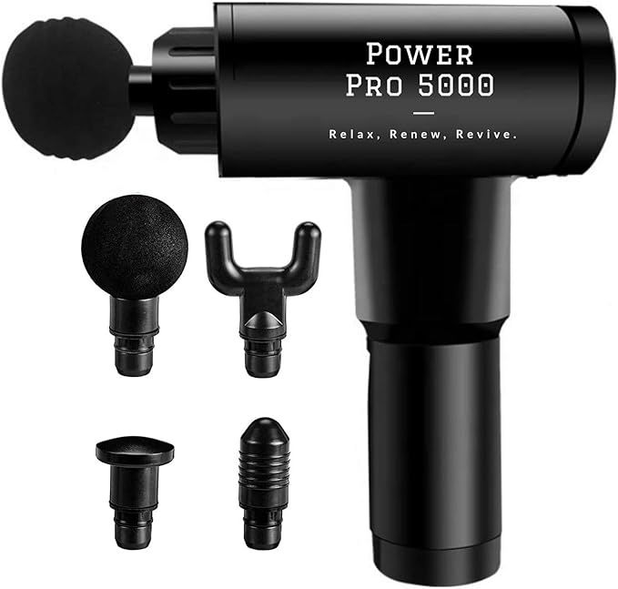 Power Pro 5000 - Ultra Massage Gun - Deep Tissue Muscle Massager for Sore Muscle, Stiffness, and ... | Amazon (US)