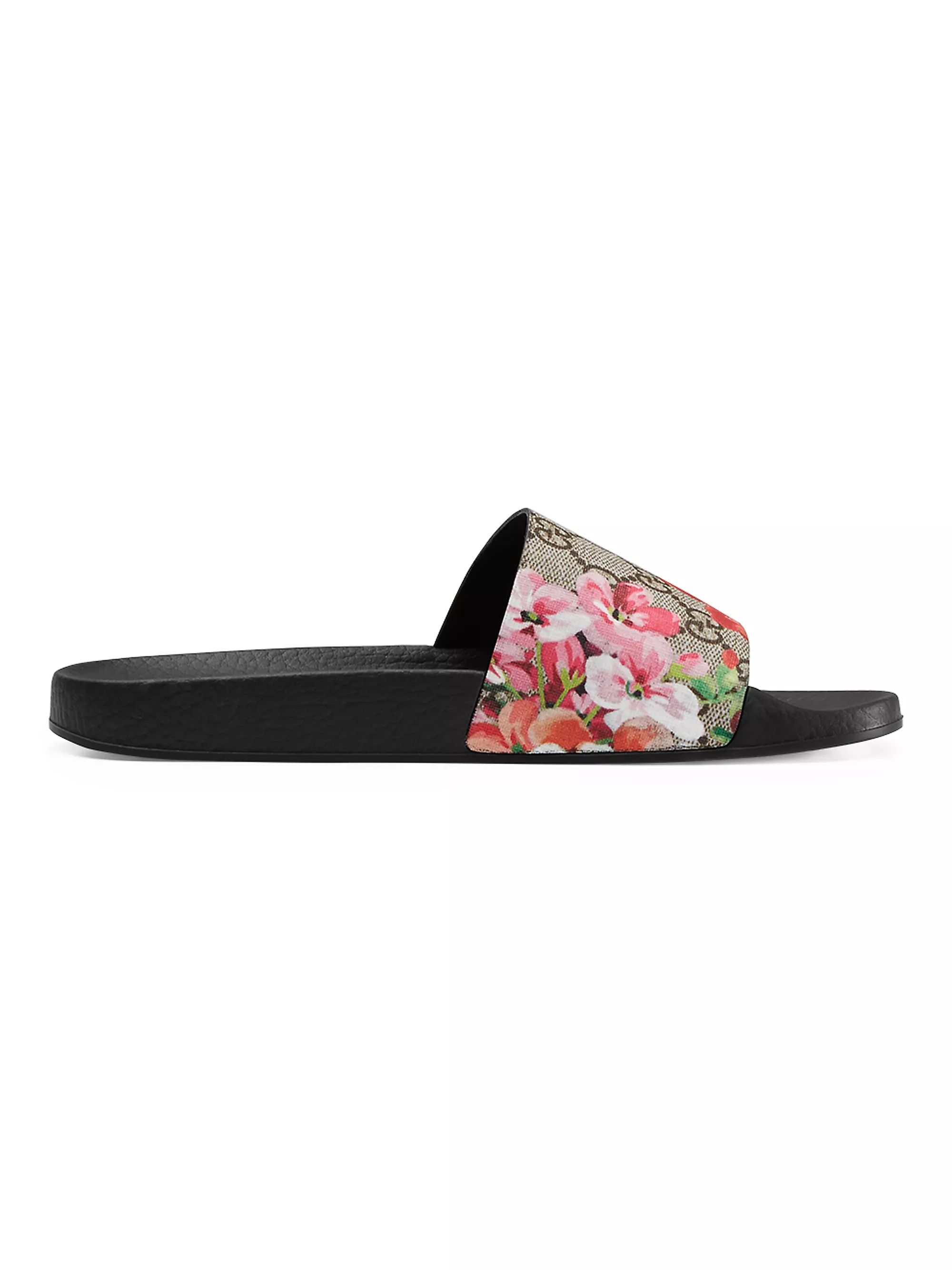 GG Blooms Supreme Slide Sandals | Saks Fifth Avenue