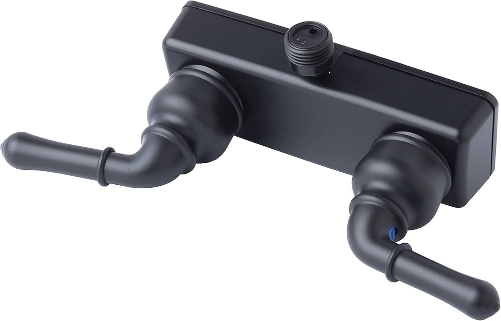 Laguna Brass 3220BK RV/Motorhome Two Handle Non-Metallic Shower Diverter Valve Black Finish | Amazon (US)
