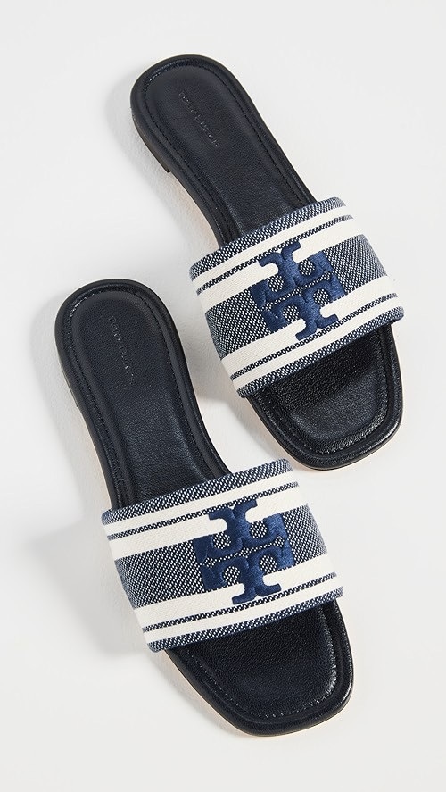 Logo Jacquard Slide Sandals | Shopbop