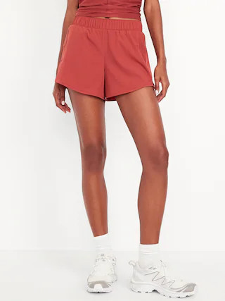 Mid-Rise StretchTech Run Shorts -- 4-inch inseam | Old Navy (US)