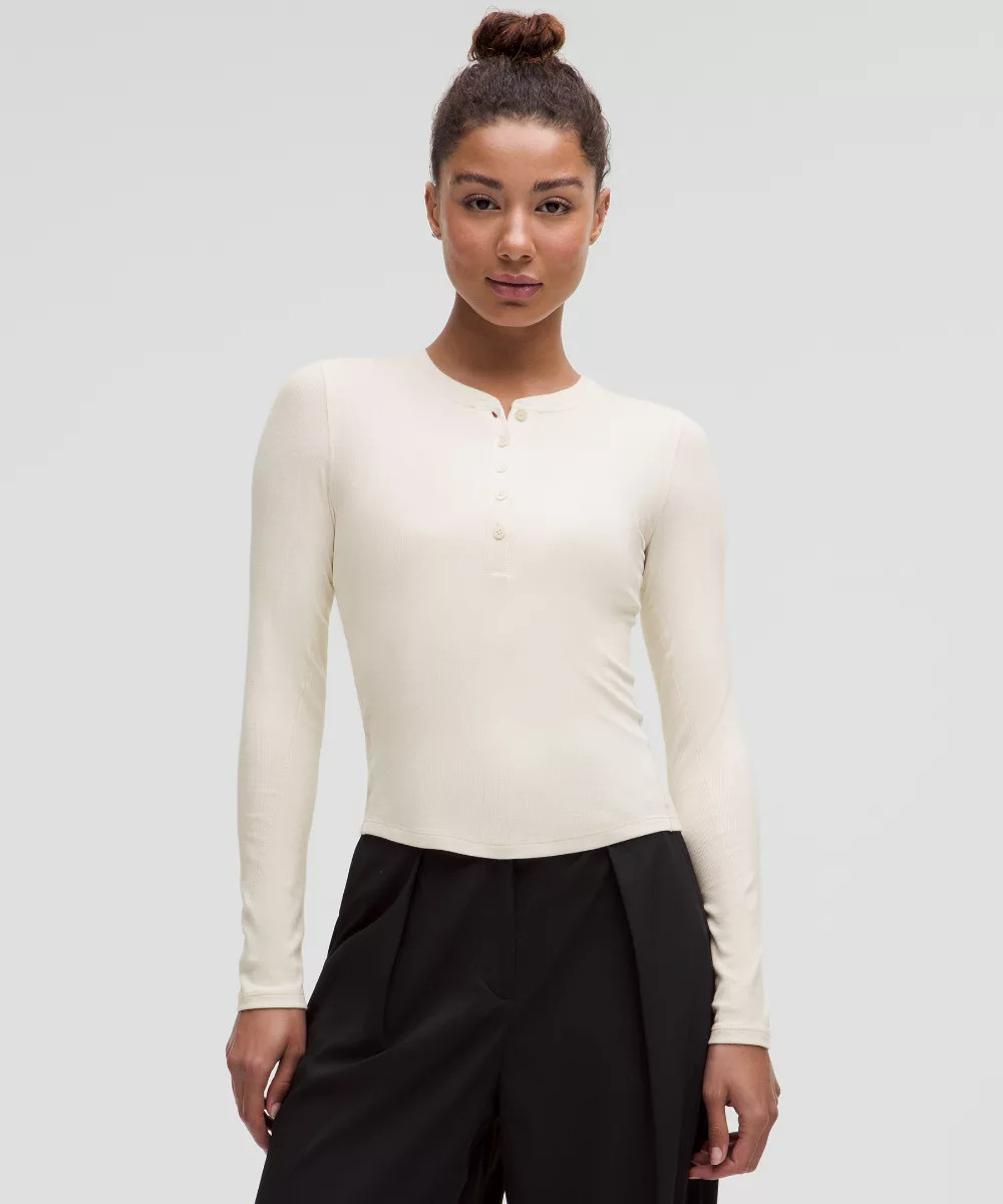 Hold Tight Long-Sleeve Henley | lululemon (AU)