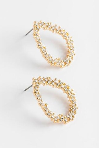 Aviie Crystal Teardrop Earrings - francesca's | Francesca's
