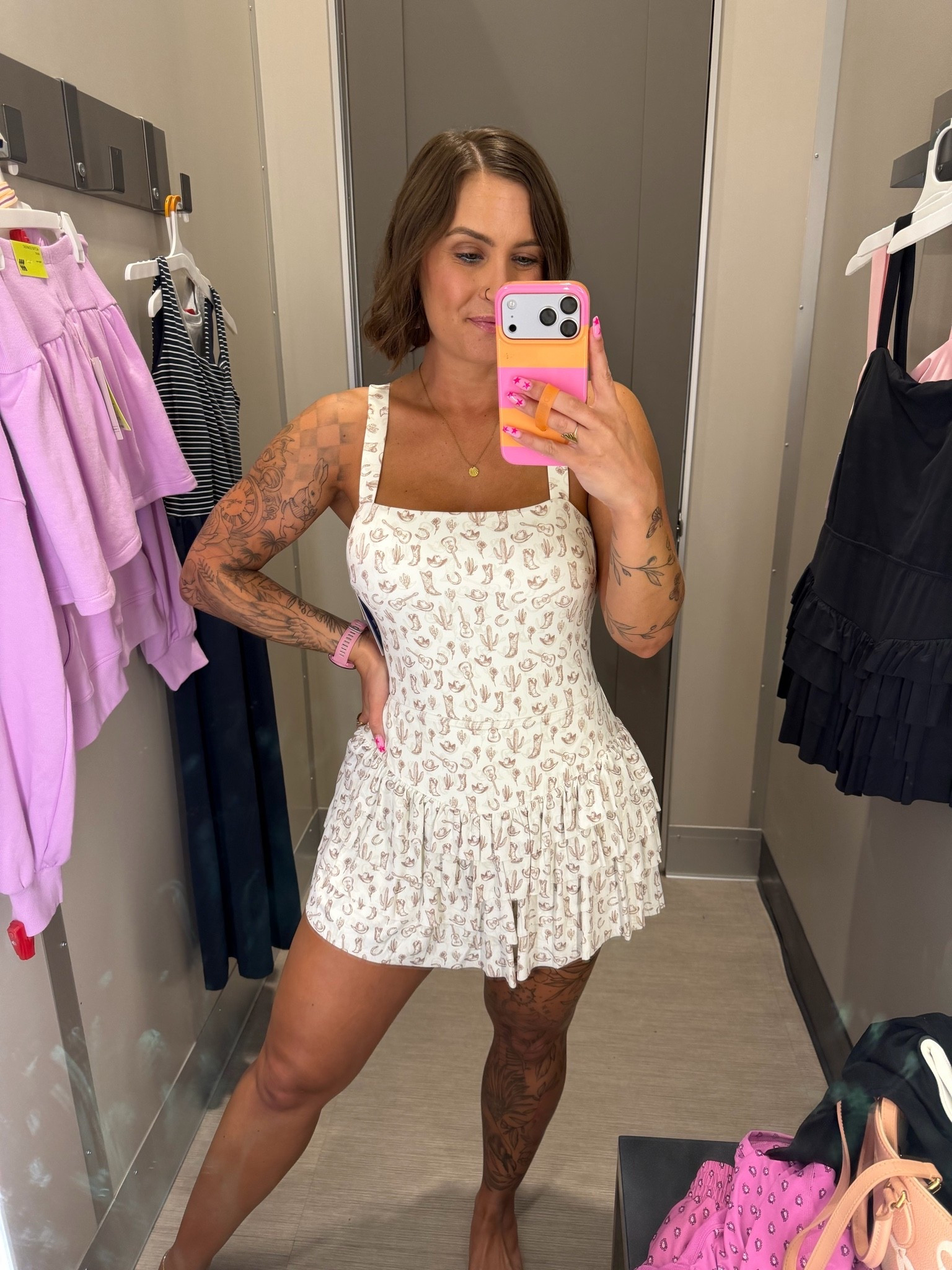 Yall how dang cute is this athletic dress?! Has built in shorts with pockets. Comes in more colors. I’m wearing a medium.

#LTKActive #LTKSaleAlert #LTKfitnessgoals