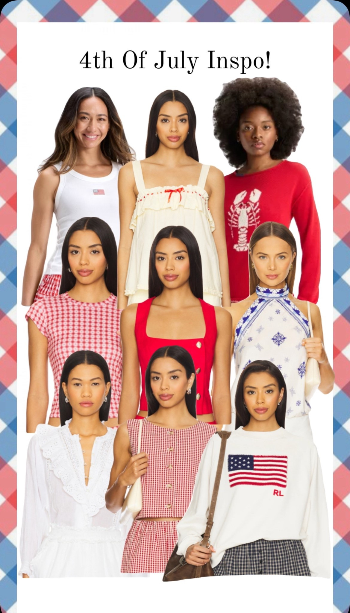 4th of July Outfit Inspo!! (Tops)🇺🇸🌭
#4thofjuly #redwhiteandblue

#LTKSeasonal #LTKStyleTip