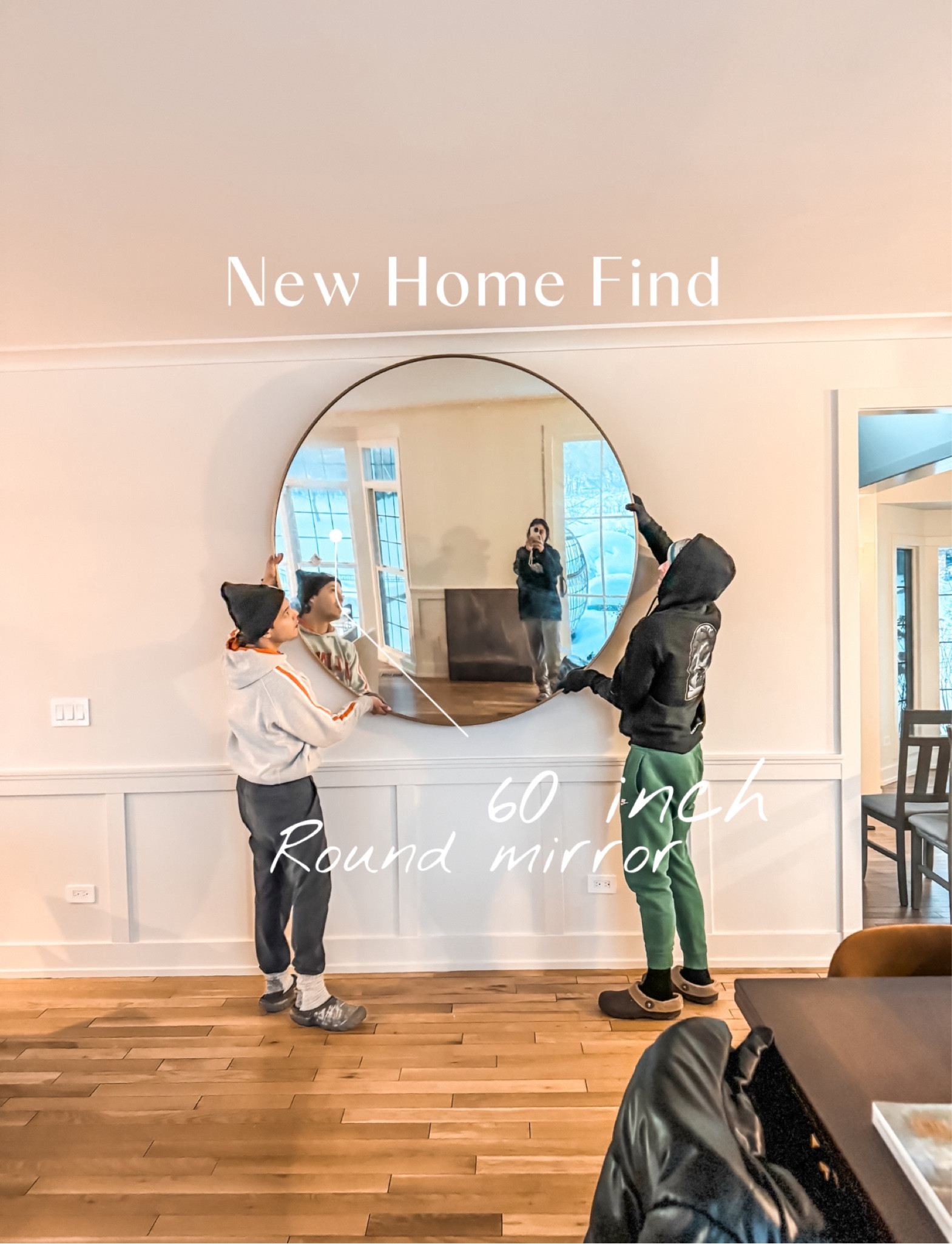 60inch Round wall mirror 🫶


#LTKstyletip #LTKhome #LTKover40