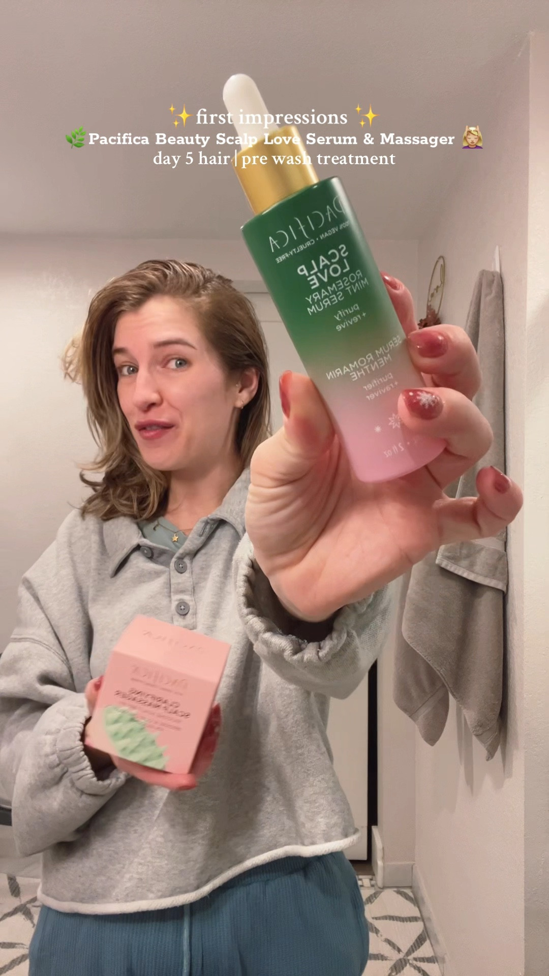 Pacifica beauty scalp love serum + clarifying massage tool! Perfect for hydrating your scalp and loosening hair build up! Doing this treatment the night before wash day 👏🏼 the rosemary mint scent is sooo nice. 🌿✨👏🏼

#LTKsalealert #LTKbeauty #LTKMostLoved