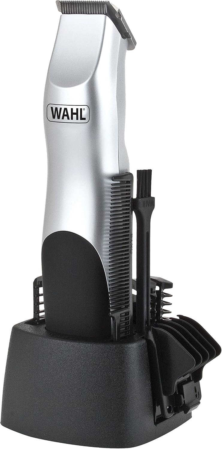 Wahl 9906-2017 Silver Groomsman Battery Hair, Beard and Moustache Trimmer Set | Amazon (CA)