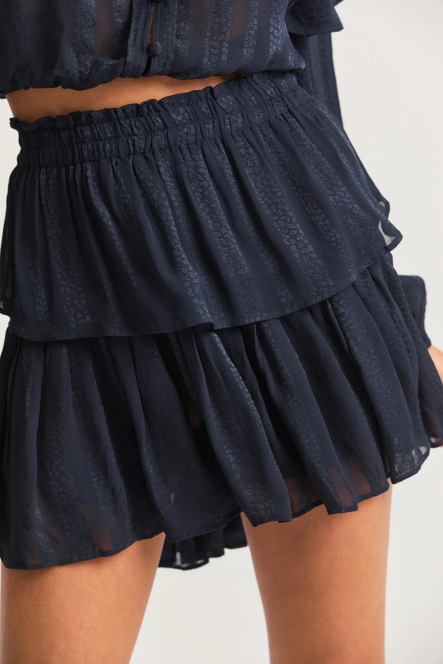 Ruffle Mini Skirt | LOVESHACKFANCY