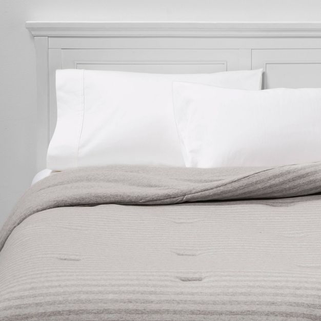 Stripe Jersey Comforter - Room Essentials™ | Target