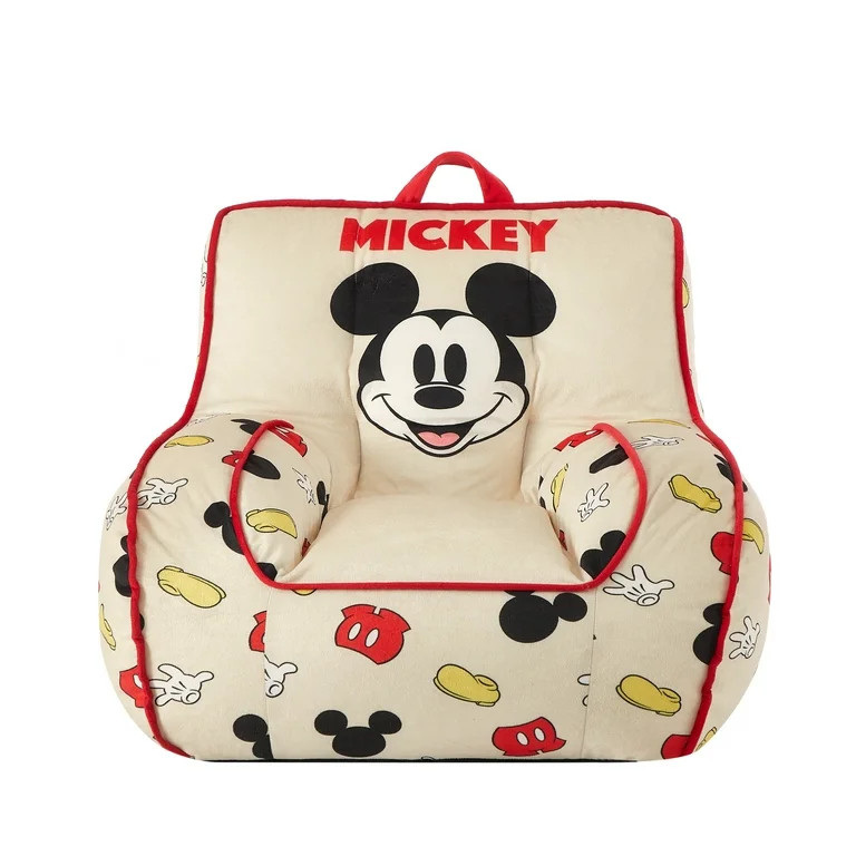 Mickey Mouse Square Bean Bag for Kids (Ages 3+) - Walmart.com | Walmart (US)
