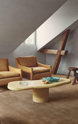 Grand by Nordic Knots, Hand Loomed Area Rug in Chestnut, Size 6' X 9' | Moda Operandi (Global)