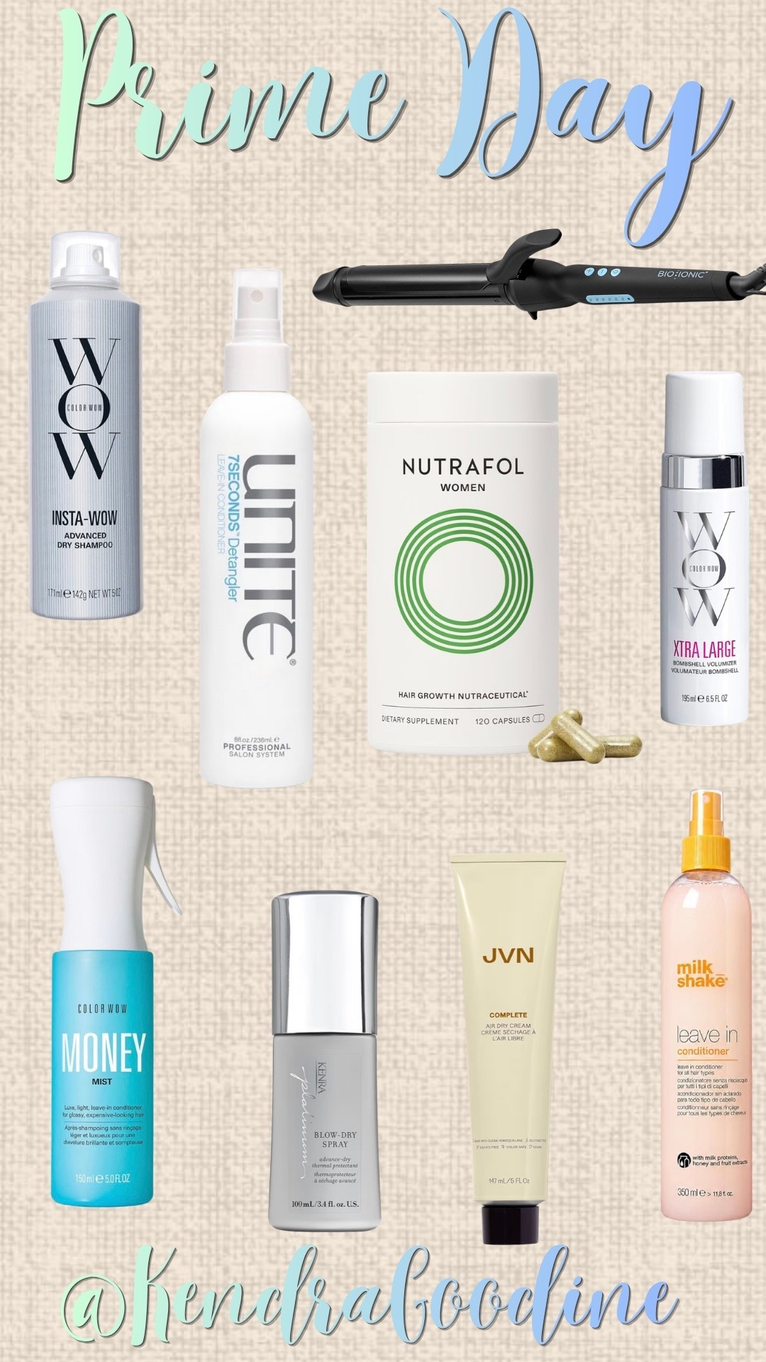My hair favs Amazon Prime Day Deals October 6 & 7th only