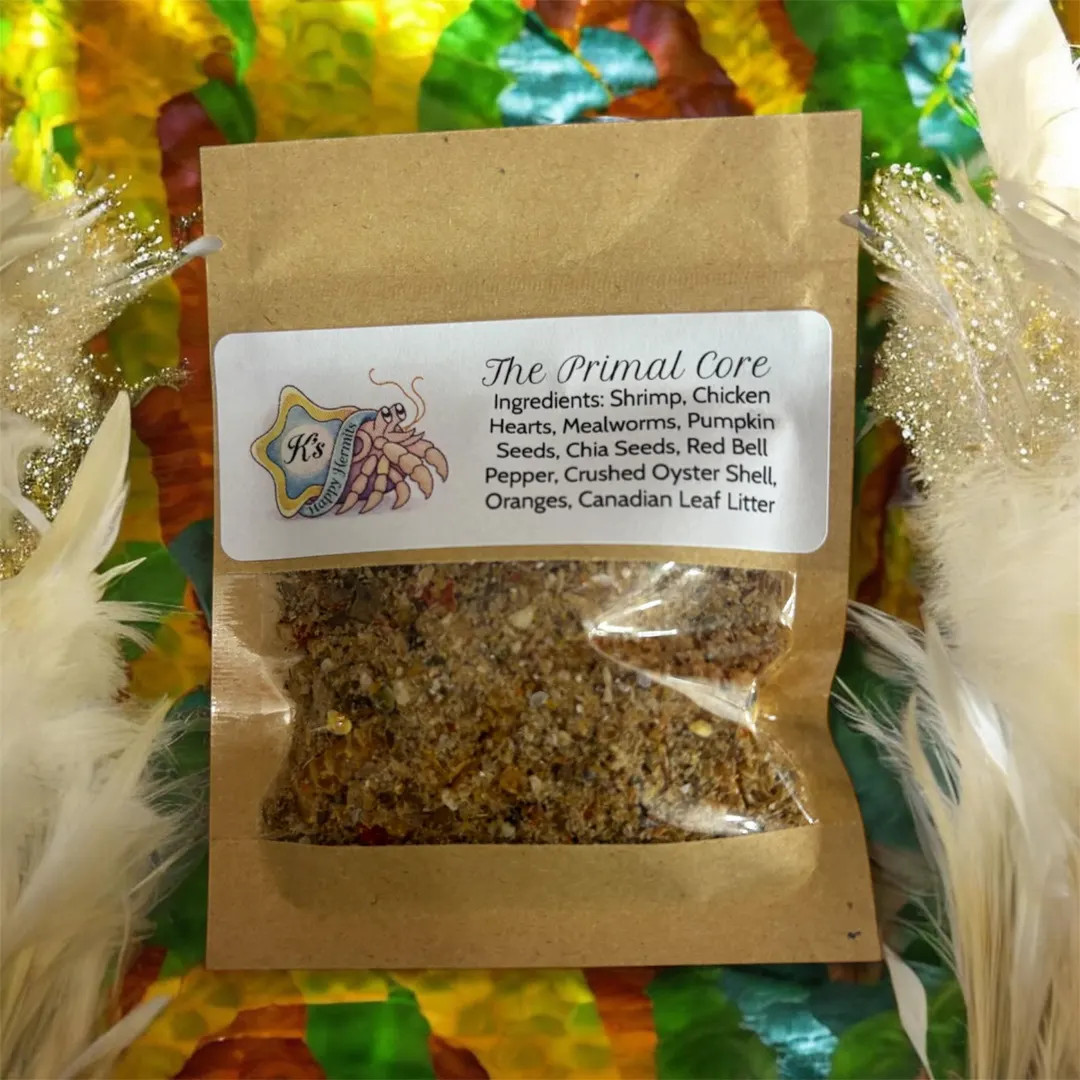 The Primal Core - Protein Heavy, Complete Hermit Crab Food Blend - Etsy | Etsy (Global)