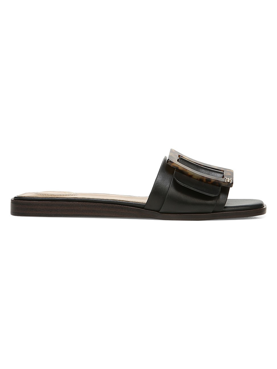 Inez Leather Slides | Saks Fifth Avenue