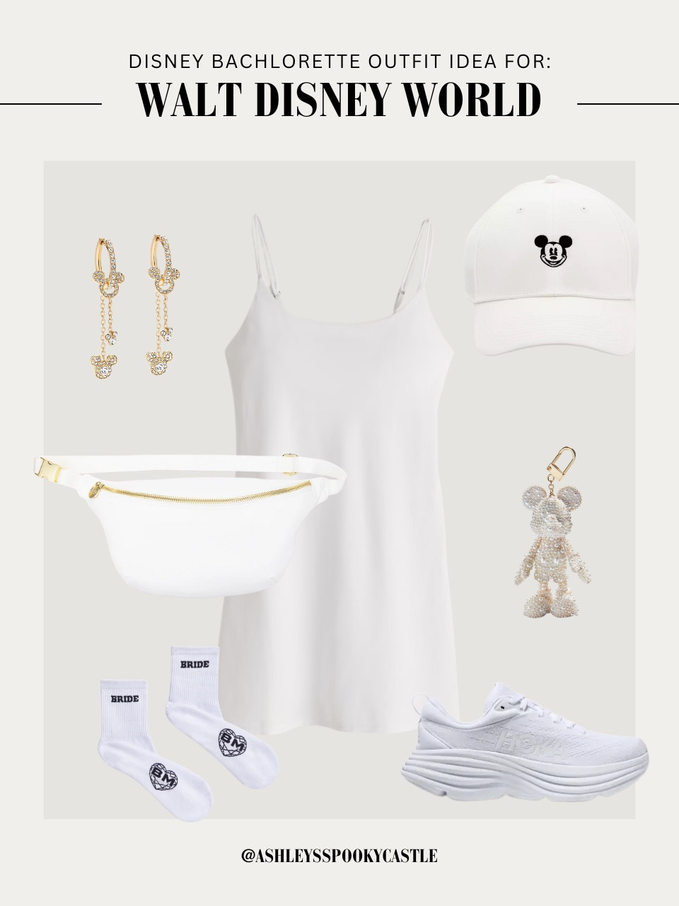 Disney bride outfit idea for Disney bachelorette trip

#LTKStyleTip #LTKActive #LTKWedding