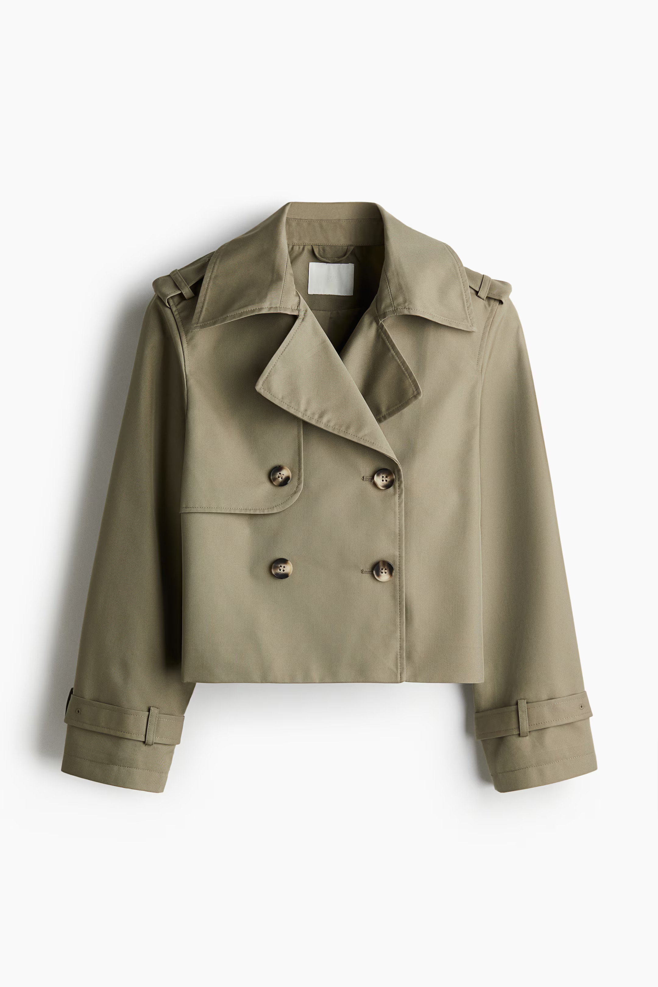 Trench-look Jacket - Beige - Ladies | H&M US | H&M (US + CA)