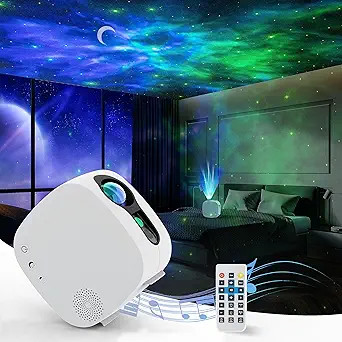 itayak Galaxy Projector,Night Light Star Projector with Bluetooth Speaker, Remot Control LED Nebu... | Amazon (US)
