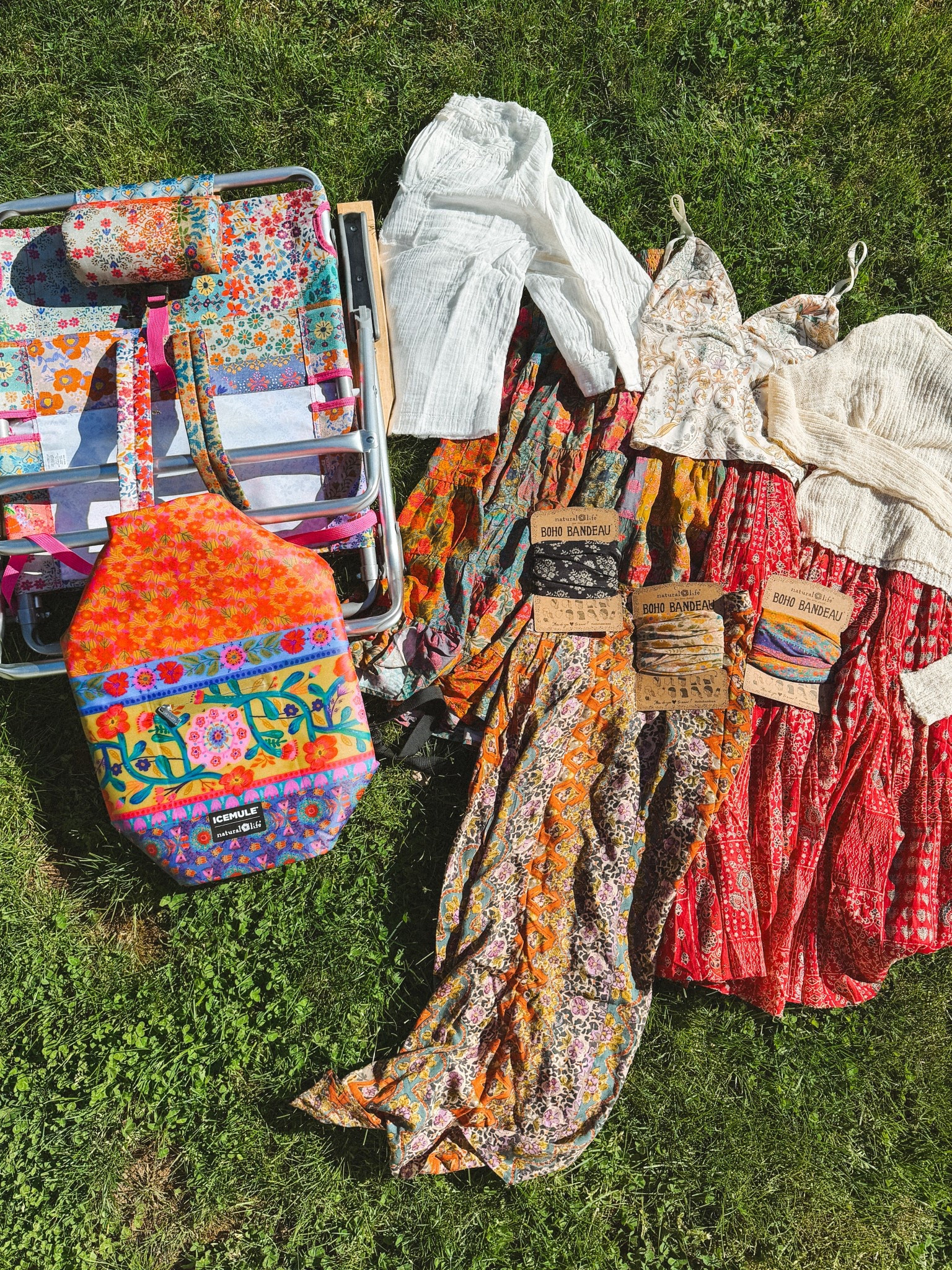 Natural Life goodies I was spoiled with for summerrr 🌞 🌸✌🏼  
I love their multi wear bandeau tops, flowy skirts that can double as a dress, and the coverup tops are so cute!! 

Peep the tanning beach chair + backpack cooler dry bag too 👀 🫶🏼

#LTKSeasonal #LTKU