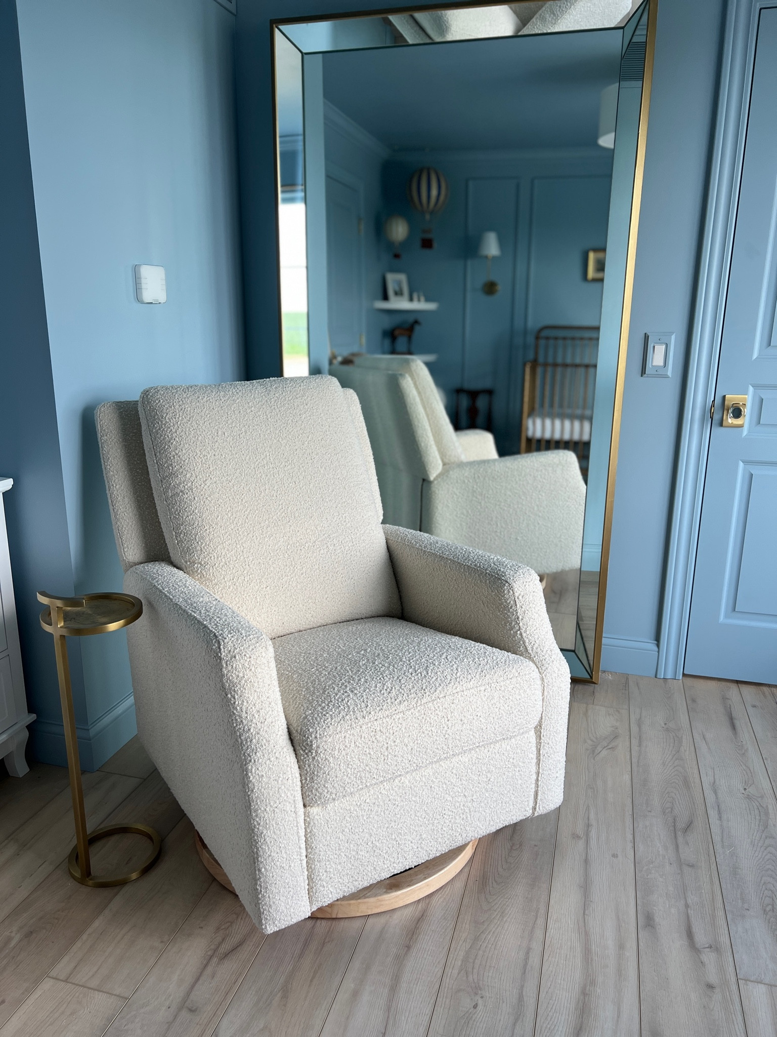 THE most comfortable nursing chair/glider/recliner I’ve ever sat in #nursing #glider #recliner #nursery 

#LTKhome #LTKbaby #LTKbump