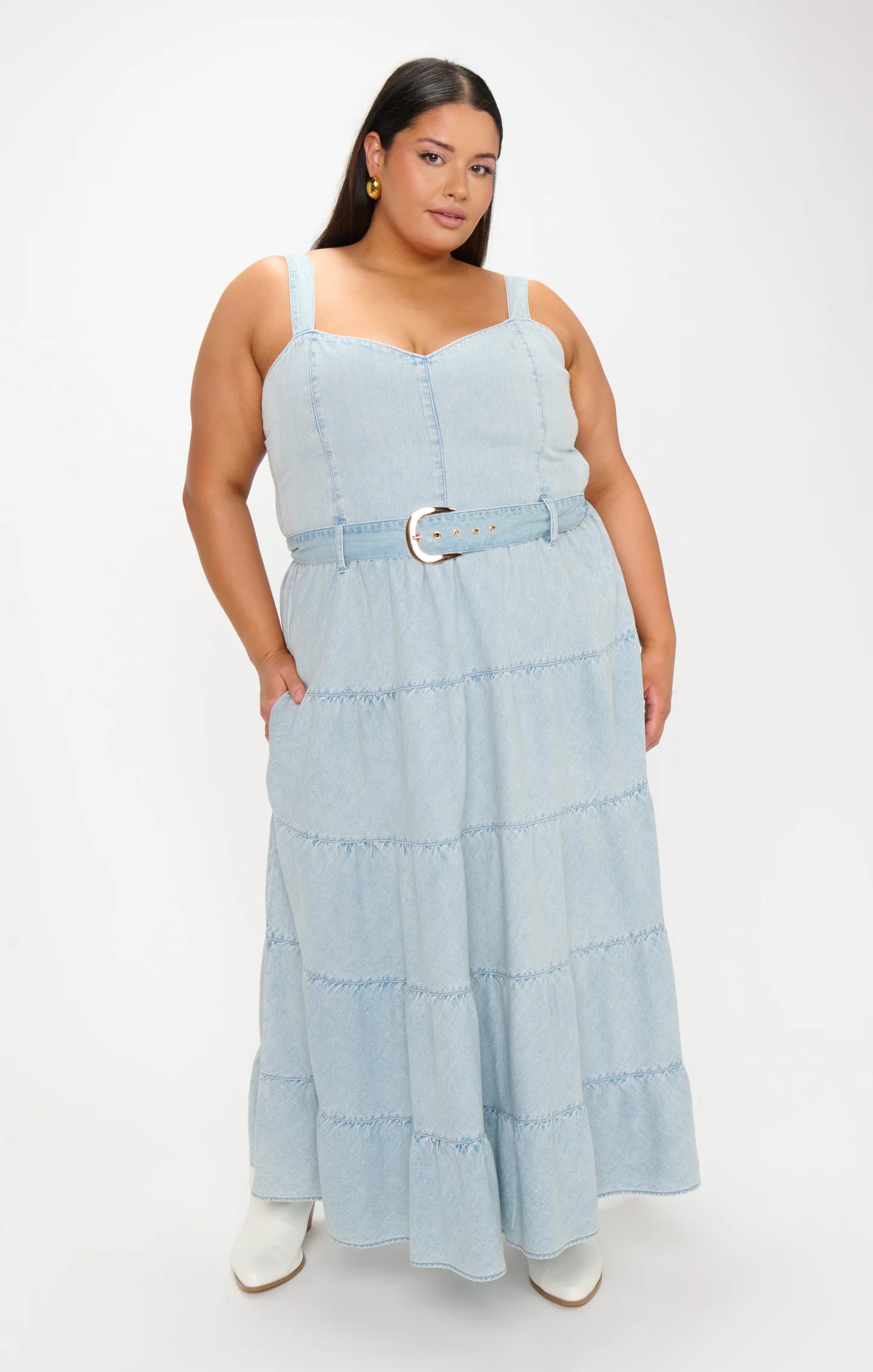 Lainey Midi Dress ~ Dew Drop | Show Me Your Mumu