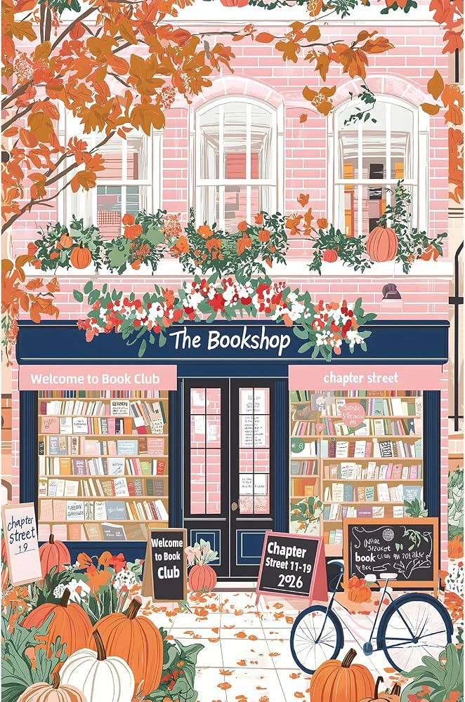 500 Pieces Jigsaw Puzzles for Adults, Autumn Bookshop Street Theme Puzzles | Amazon (US)