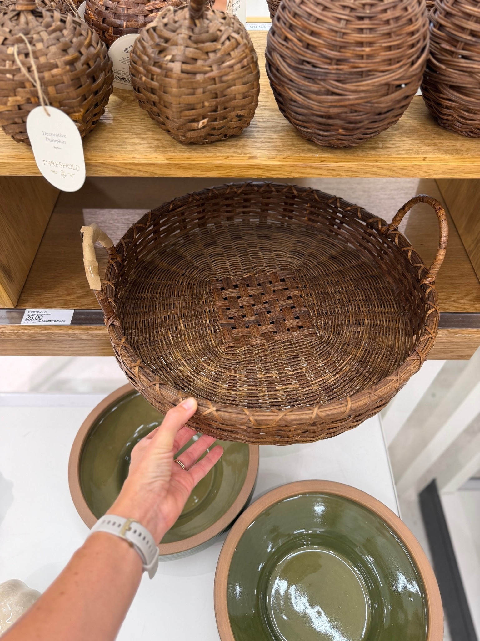 I love everything about this Target basket tray. The shape, the color, the price 👌

#LTKHome #LTKSeasonal