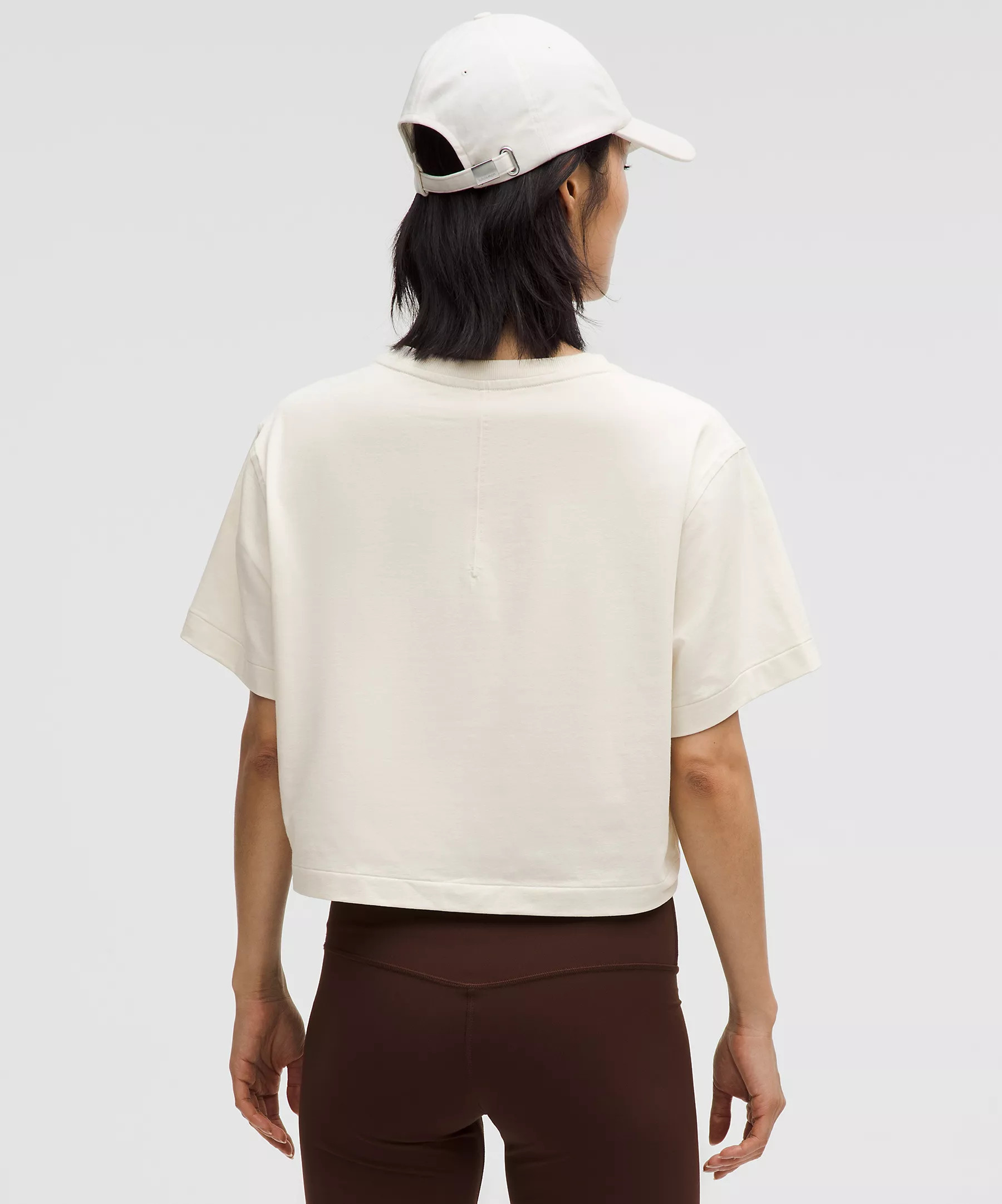 All Yours Organic Cotton Cropped T-Shirt | Lululemon (US)