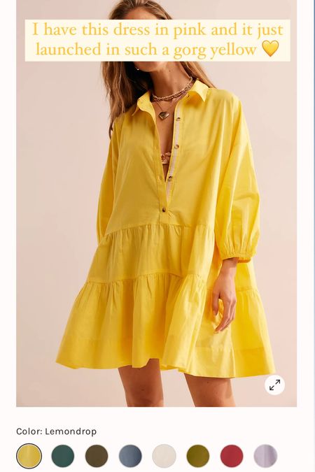 Misha mini dress / yellow mini dress
Size: XS 

#LTKFindsUnder100
