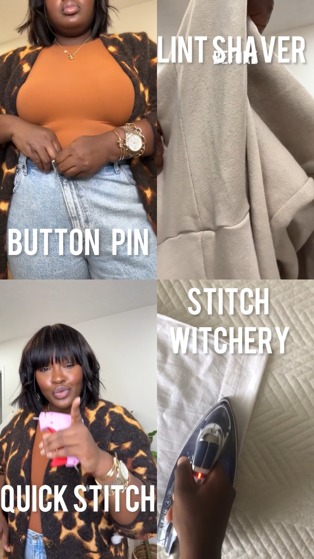 How I Fixed Every Outfit in Minutes! these 5 tools are my go-to for making every outfit feel tailor-made. Quick, easy, and low-effort, but the confidence boost? Massive. Seriously, you’ll wonder how you lived without them. @Amazon #ClosetHacks #FashionTools #AmazonFinds #ClothesFitBetter #MomStyle #StyleTips 

#LTKFindsUnder50 #LTKBeauty #LTKStyleTip