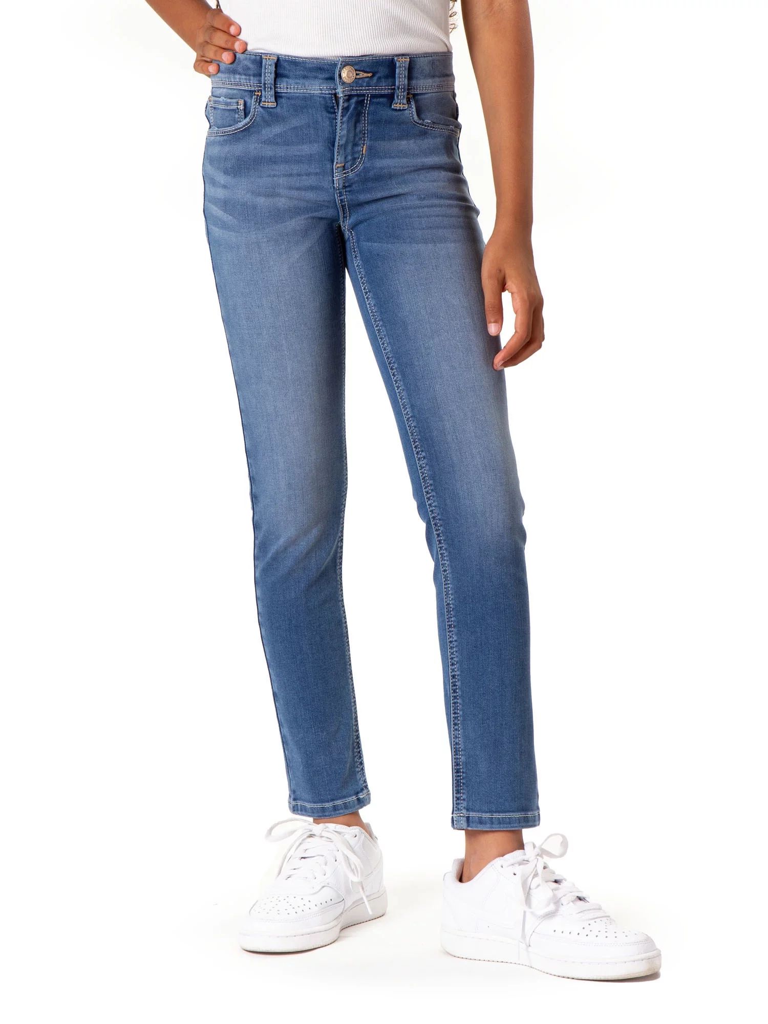 Jordache Girls Skinny Jeans, Sizes 5-18 - Walmart.com | Walmart (US)
