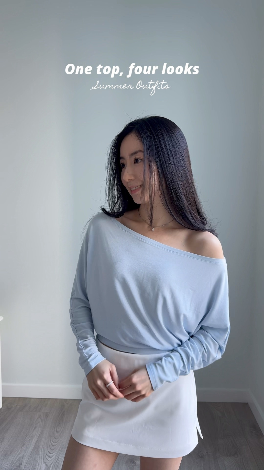Top that can easily be styled in different ways ✨

Sunday Best Cassis Longsleeve
Size: XXS | Color: Plein Air
Super soft!

- ROUNDUP SKORT
Color: WHITE | Size: 00
Micro skirt, perfect length for petites!

- Bella Stretch Relaxed Straight Jeans
Size: 24 | Colour: Atlantic Blue
Super comfortable! Has various lengths!

- A&F Linen Pant
Size: XXS Short | 27 inseams
155cm - Need to wear kitten heels
* tagged another convertible linen pants with 26 inseams 

- Skirt
Size: XXS

#LTKsummer #LTKpetite #LTKdatenight