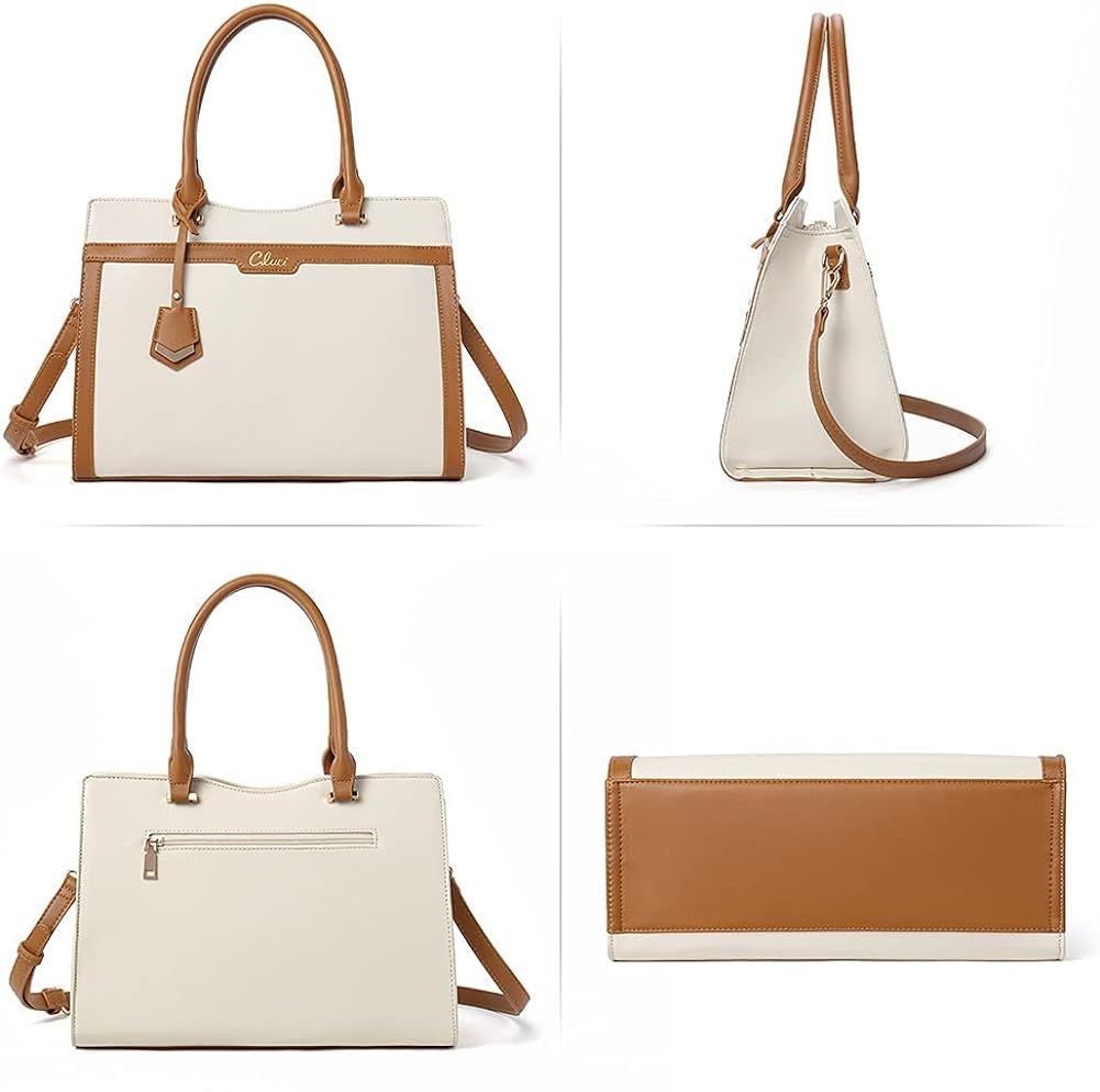 CLUCI Satchel Purses and Handbags for Women Leather Totes Designer Ladies Crossbody Shoulder Bag | Amazon (US)