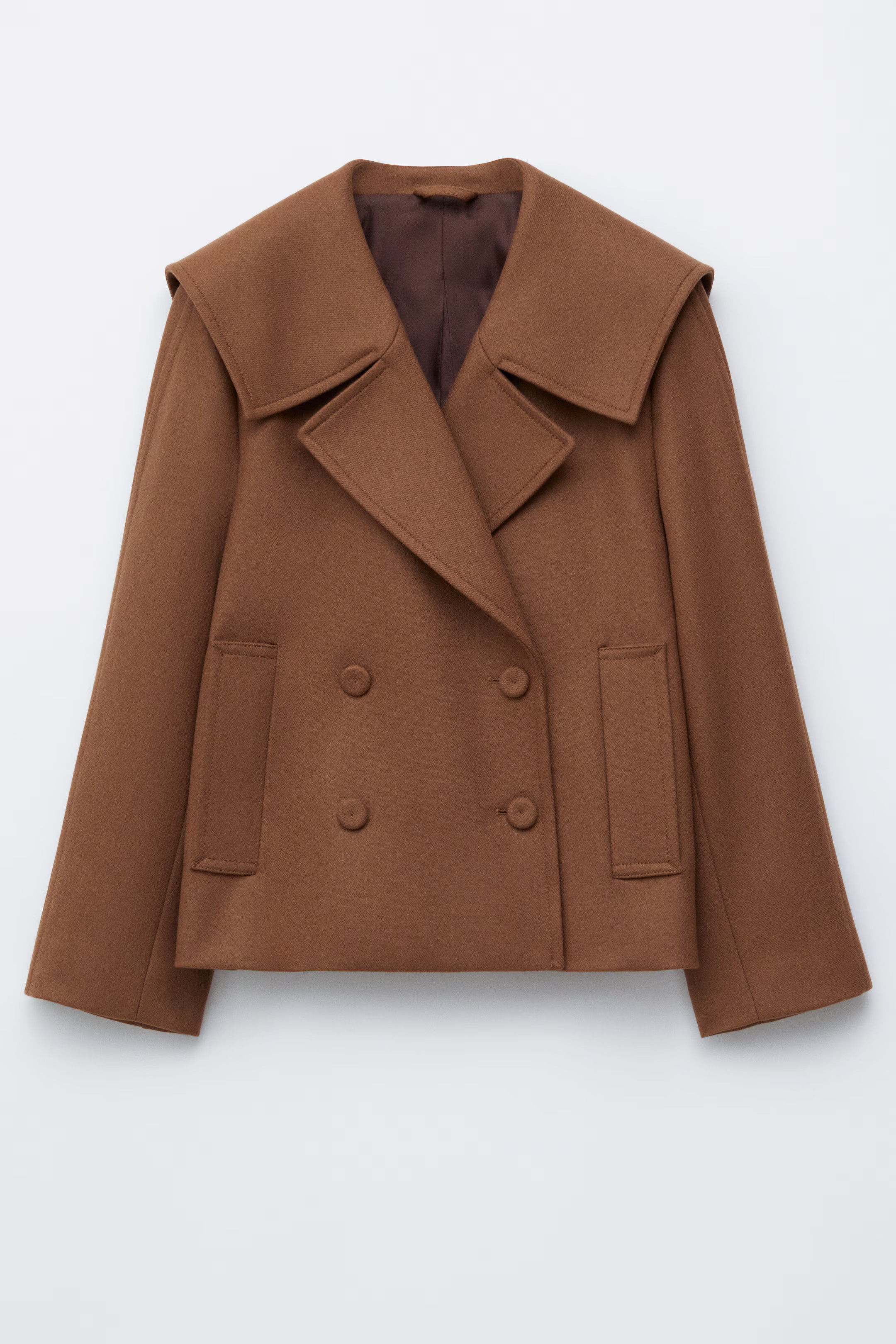 Double-Breasted Wool Jacket | H&M (UK, MY, IN, SG, PH, TW, HK)