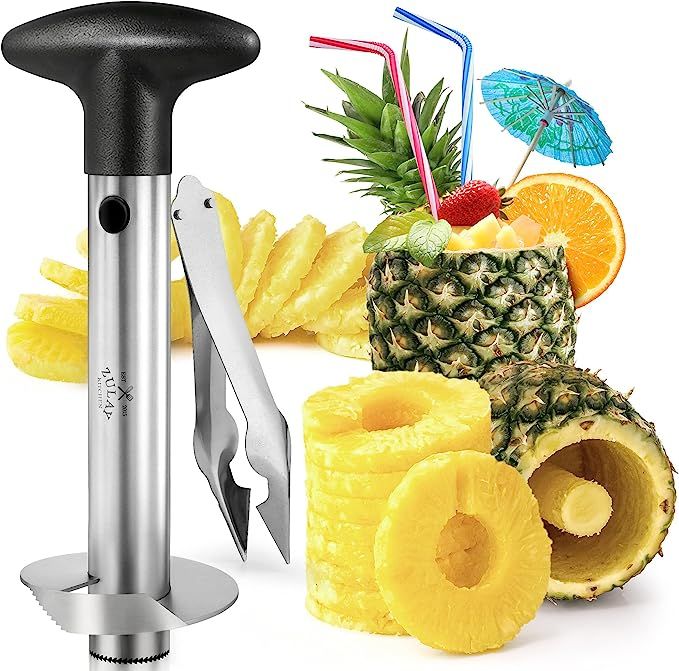 Pineapple Corer (Triple Reinforced Stainless Steel) with Eye Removal Tool - Pineapple Cutter with... | Amazon (CA)