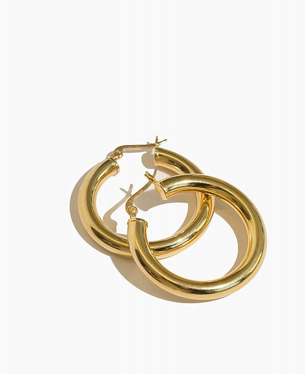 BYCHARI SADE HOOP EARRINGS | Madewell | Madewell
