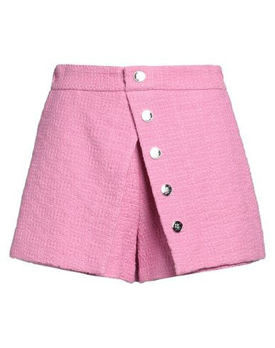 Maje Woman Shorts & Bermuda Shorts Pink Size 2 Cotton, Polyamide | YOOX (US)
