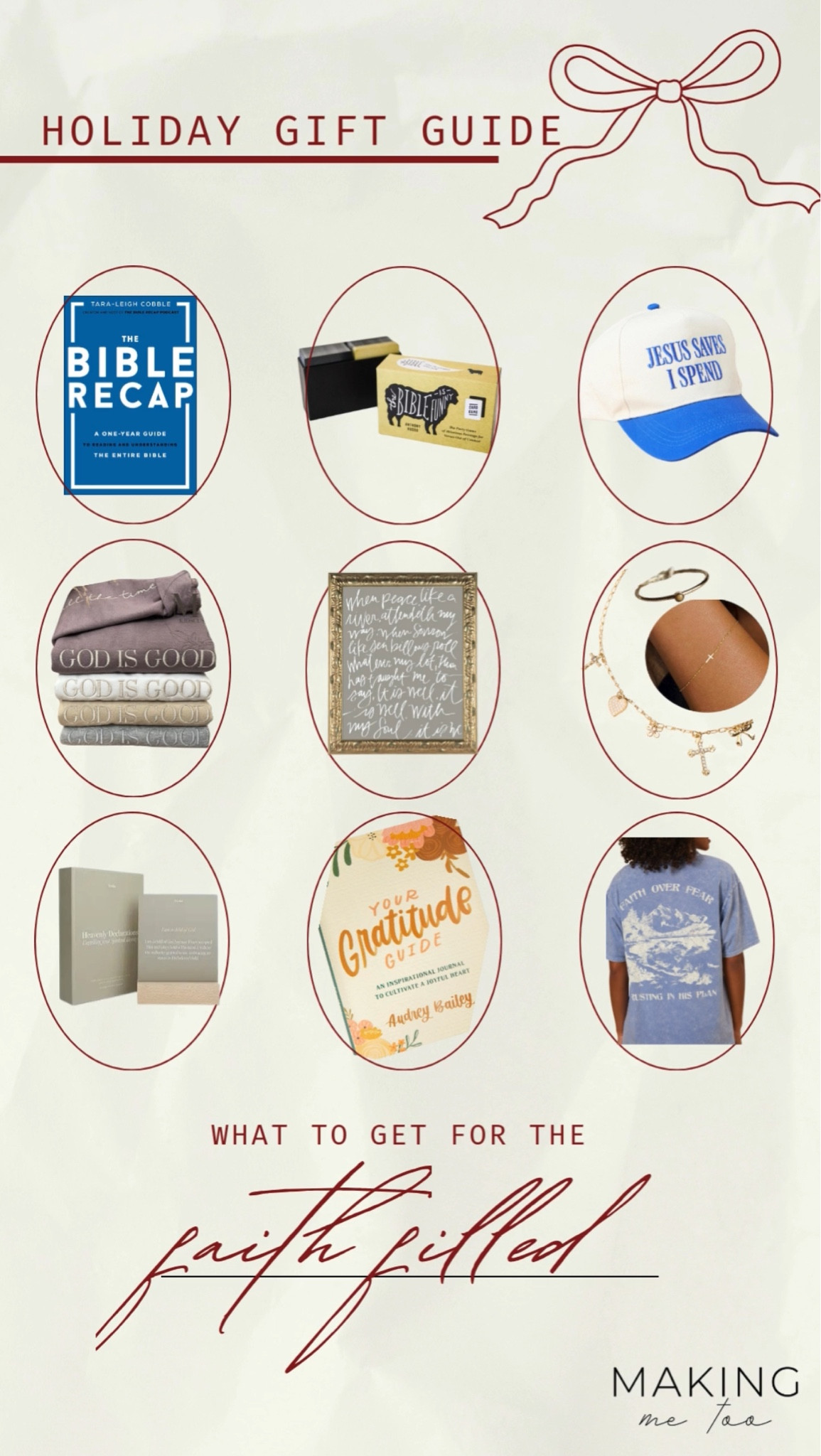 Gift guide for your faith filled friend 🙏🏼

#LTKHoliday #LTKSeasonal #LTKGiftGuide