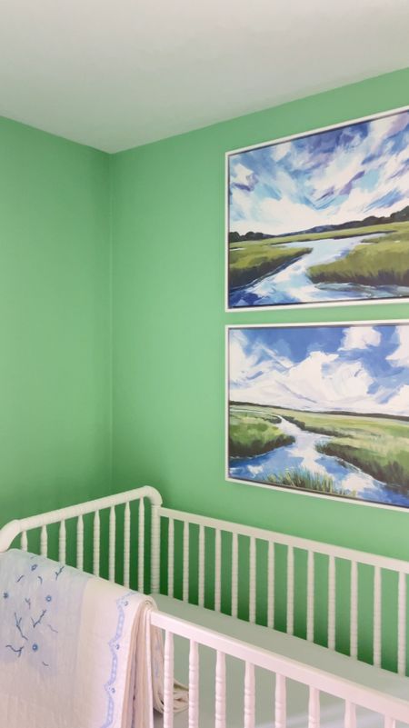 Use code MEMORIAL for 30% off all art at Urban Garden Prints! Linking these gorgeous marshes we used in the nursery. They come in a variety of sizes, and style of vertical, single, pairs, etc. beautiful blues and greens! 

#LTKSaleAlert #LTKHome