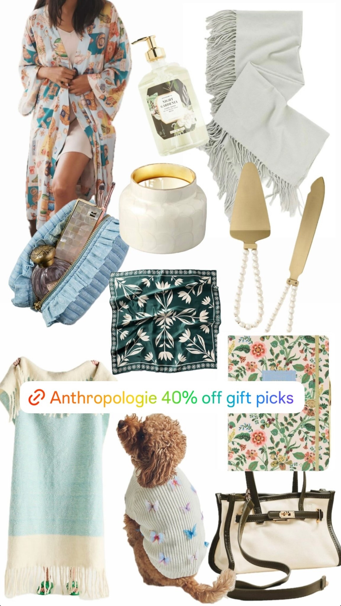 Anthropologie is one of my favorite sources for unique quality gift ideas, and they are having a 40% off sale today! 

#LTKHoliday #LTKGiftGuide #LTKFindsUnder100